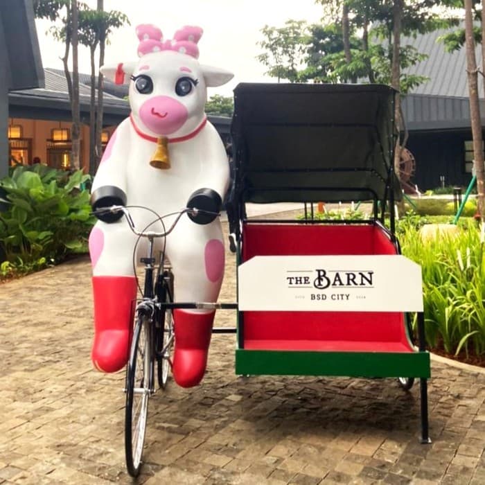 Sapi-sapi Lucu untuk The Barn BSD City, gambar 2